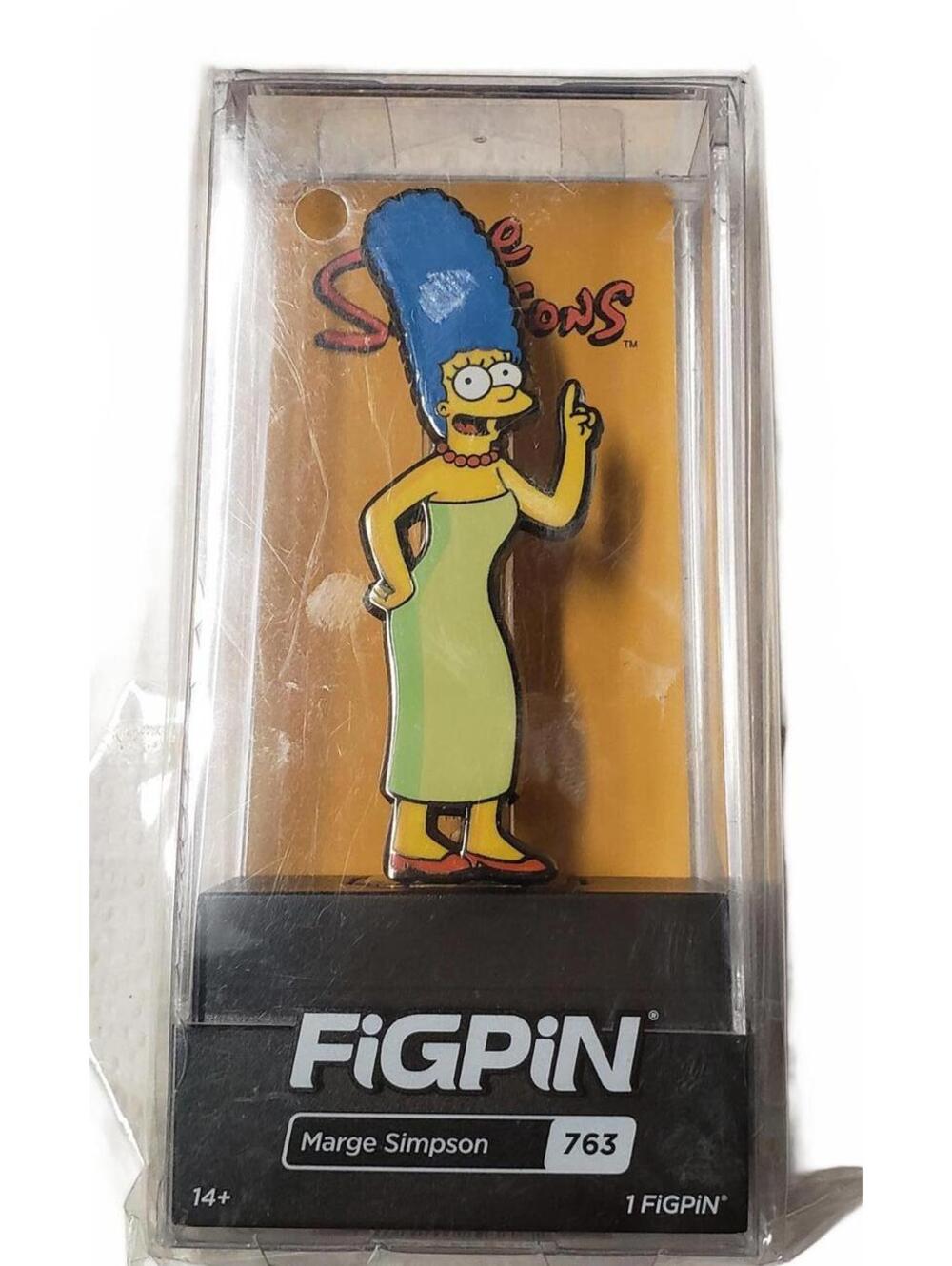 FiGPiN Marge Simpson Collectible Figurine #763 - New/Sealed